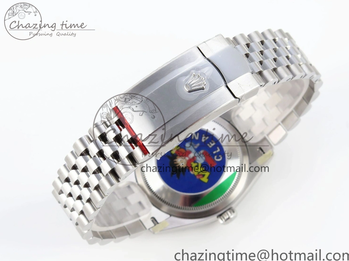 MiroTime 0424 FastDry DateJust 36 126234 Clean 1:1 Best Edition 904L Steel Blue Textured Diamonds Dial on Jubilee Bracelet VR 1967